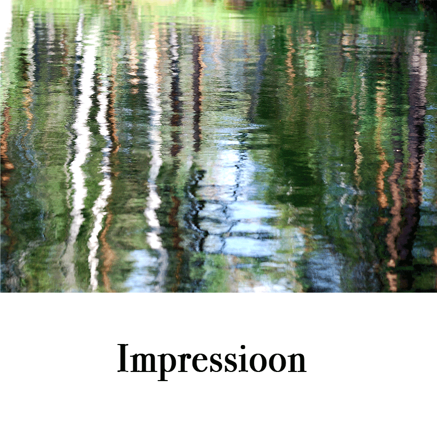 Suur õnnitluskaart "Impressioon" € 2.50