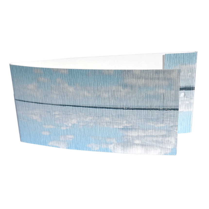 Väike kaart ehk lillekaart “Pilved” lillekimbule