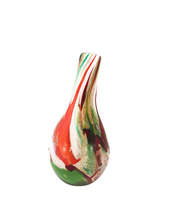 Varviline-pirni-kujuline-klaasvaas