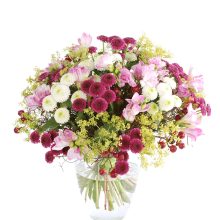 Lillekimp Freesia ja santini krüsanteem